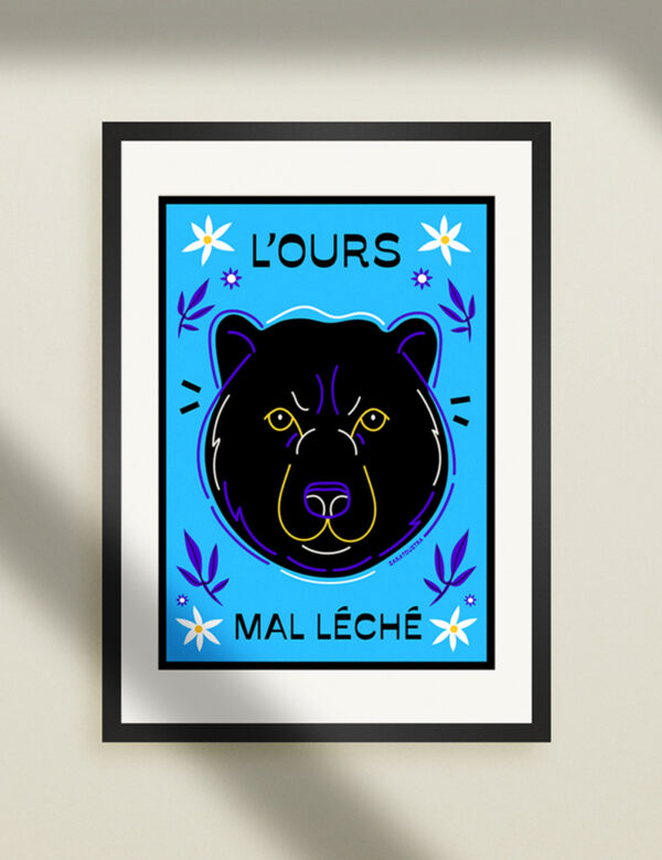 OURS MAL LÉCHÉ
