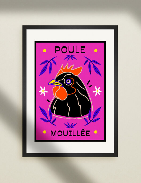 POULE MOUILLÉE